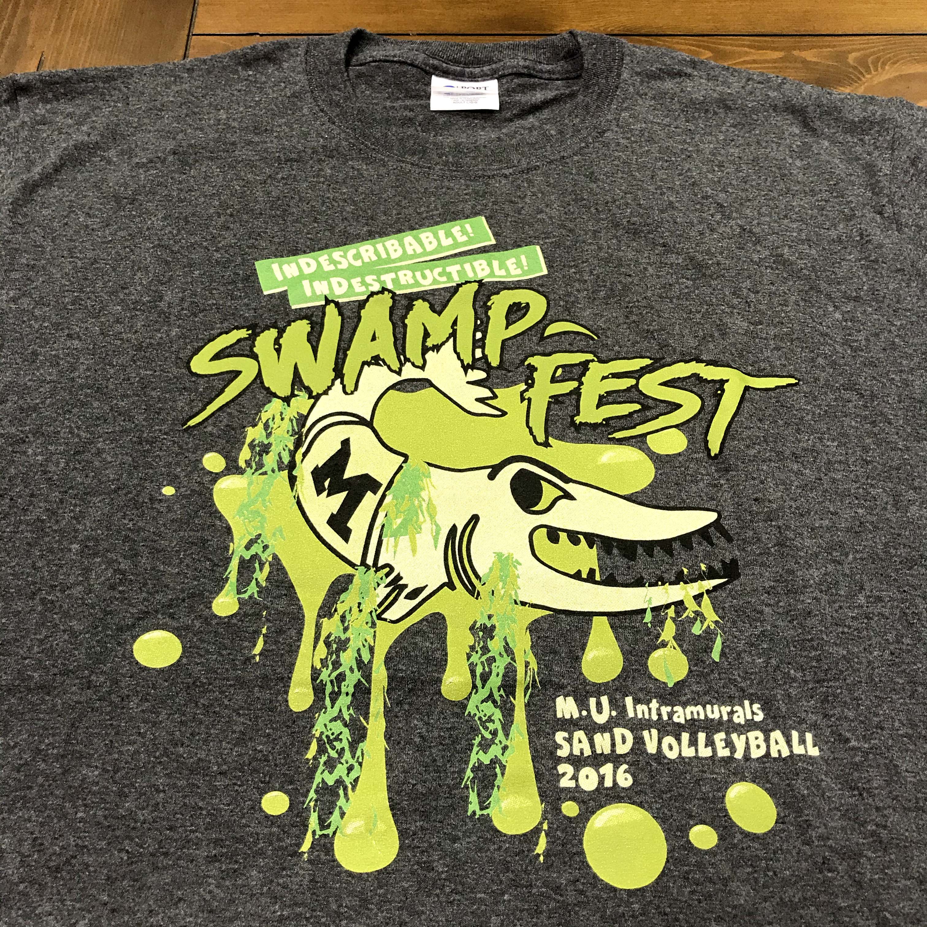 Swamp Fest Muskingum Tshirts.