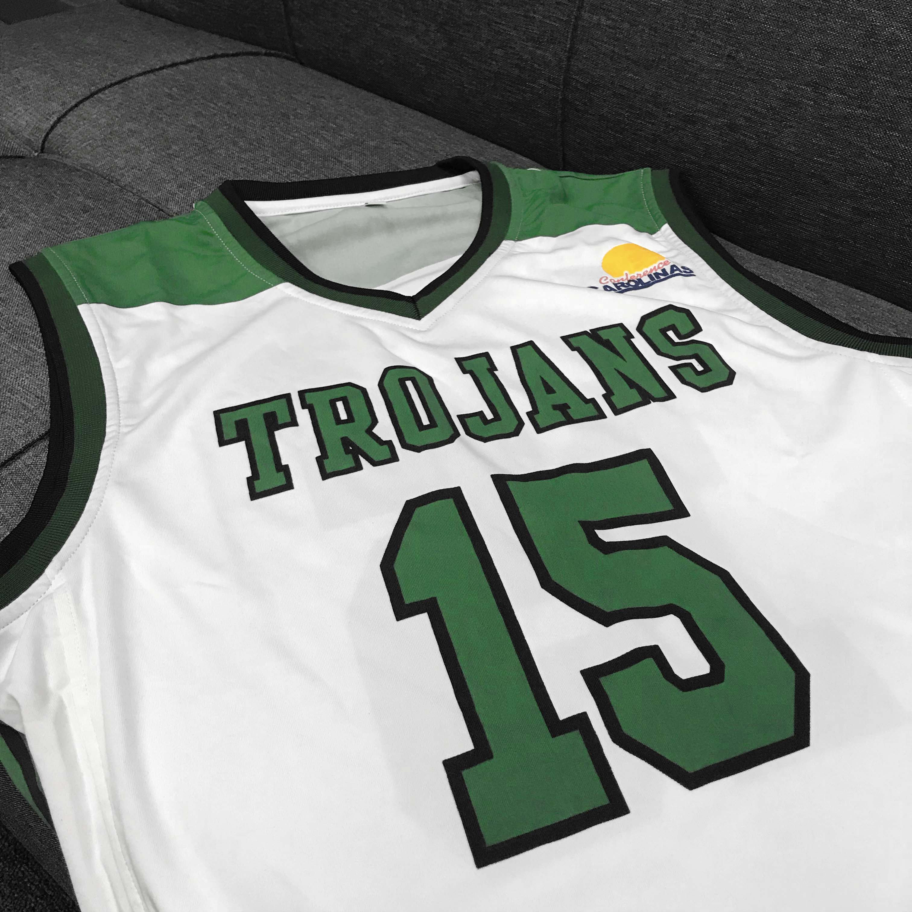 Trojans 15 Sports jersey.